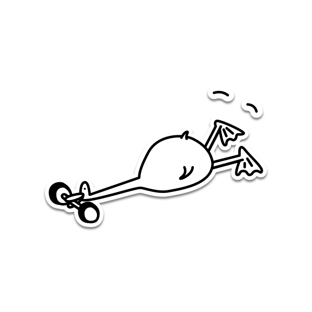 Hanging Bird messages sticker-11