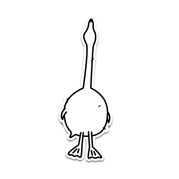 Hanging Bird messages sticker-6