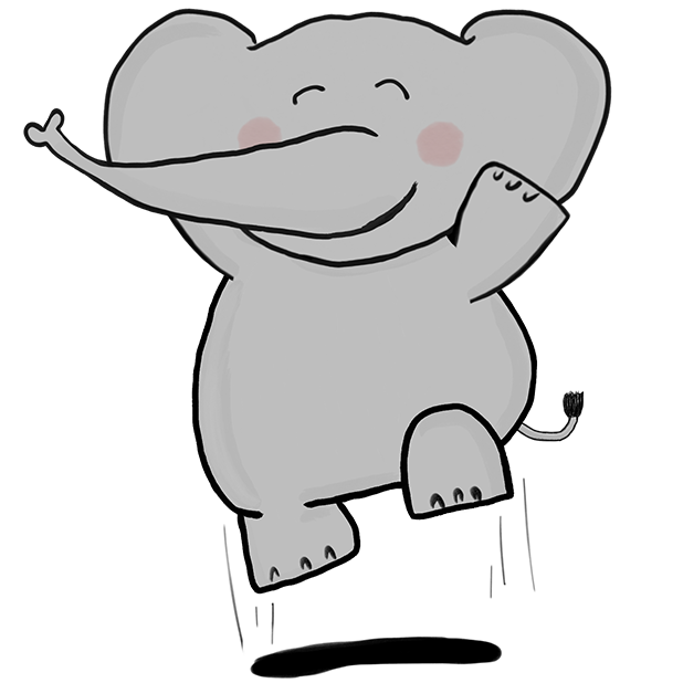 Newggy - The Sweetest Elephant messages sticker-2