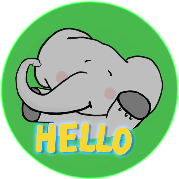 Newggy - The Sweetest Elephant messages sticker-1