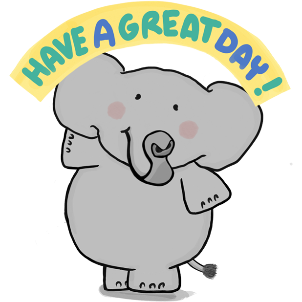 Newggy - The Sweetest Elephant messages sticker-6