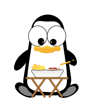 Crazy Pinguin - German Edition messages sticker-3