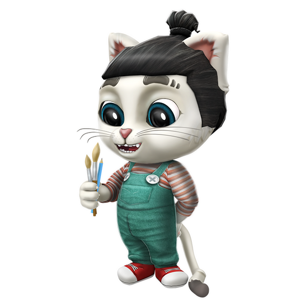 Oscar the Cat - Virtual Pet messages sticker-0
