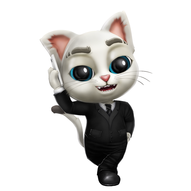 Oscar the Cat - Virtual Pet messages sticker-2
