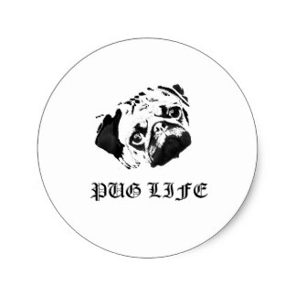 Thug Life & Pug Life Stickers messages sticker-9