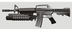 GunMojis - Awesome Gun Emojis And Stickers messages sticker-8