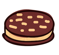 Chocolate Cute Stickers messages sticker-3