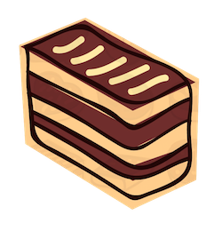Chocolate Cute Stickers messages sticker-1