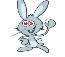 Rabbit Cute Stickers messages sticker-0