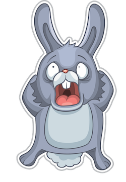 Rabbit Cute Stickers messages sticker-10