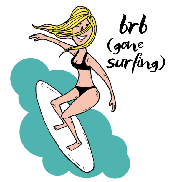 Just Surfing Stickers messages sticker-1