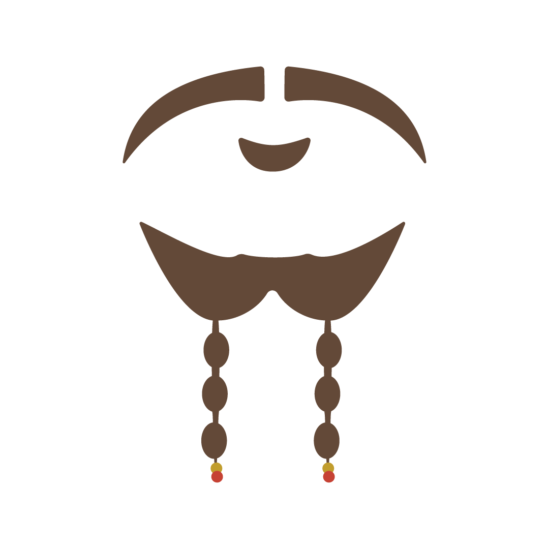 Mustaches and Beards messages sticker-7