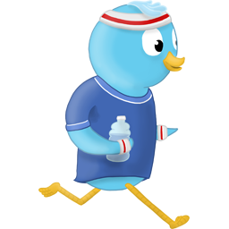 Cute Duck Stickers HD messages sticker-0