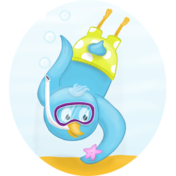 Cute Duck Stickers HD messages sticker-1