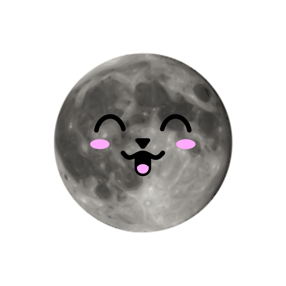 MOONEMOJI - Full Moon Emojis messages sticker-8