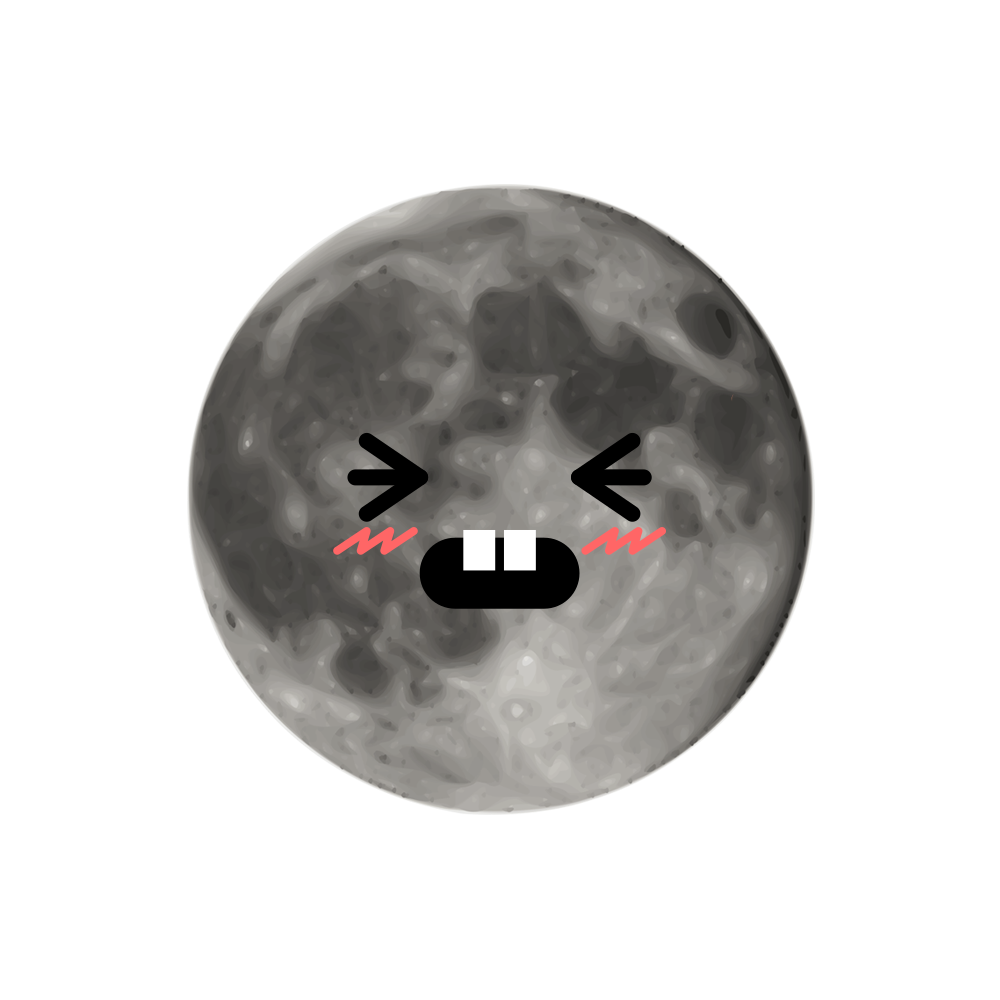 MOONEMOJI - Full Moon Emojis messages sticker-11