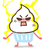 Animation Custard Cake Sticker messages sticker-3
