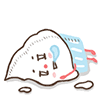 Animation Custard Cake Sticker messages sticker-8