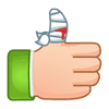 Animation Finger Sticker messages sticker-10