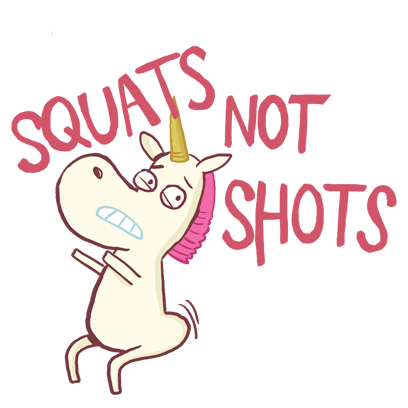 Unicornie messages sticker-9