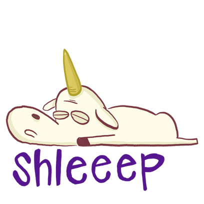 Unicornie messages sticker-8
