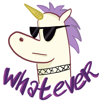 Unicornie messages sticker-0
