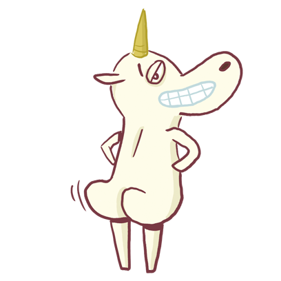 Unicornie messages sticker-6