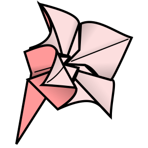 Learn How to Make Origami messages sticker-7