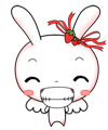 Fun Animate Rabb Stickers messages sticker-11