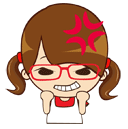 Animate Girl Stickers messages sticker-5