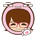 Animate Girl Stickers messages sticker-10