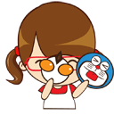Animate Girl Stickers messages sticker-7