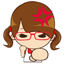 Animate Girl Stickers messages sticker-6