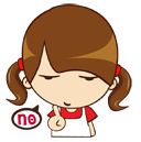 Animate Girl Stickers messages sticker-3