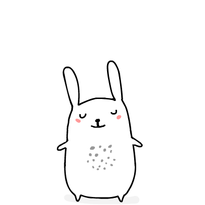 Fat Rabbit Animated messages sticker-6