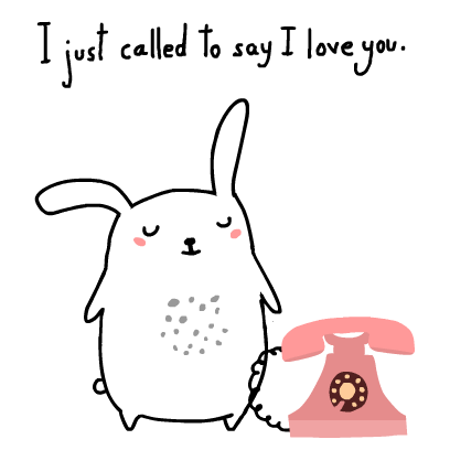 Fat Rabbit Animated messages sticker-1