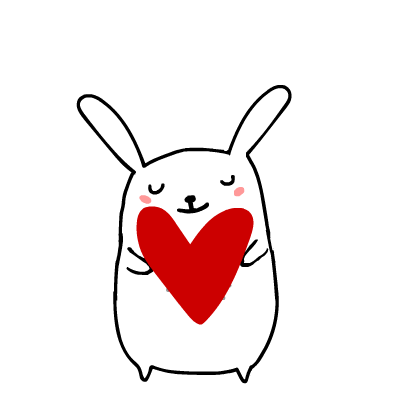 Fat Rabbit Animated messages sticker-0