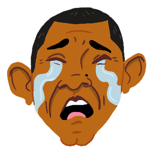 Obamoji messages sticker-2