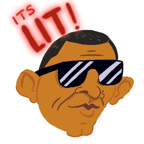 Obamoji messages sticker-1