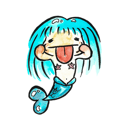 Mermy for iMessage messages sticker-2