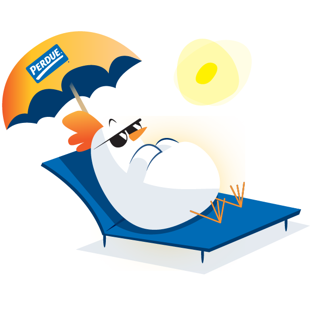 PERDUE® Chicken: Summer Chick-moji messages sticker-5