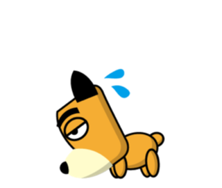 TF-Dog 1 Stickers messages sticker-5