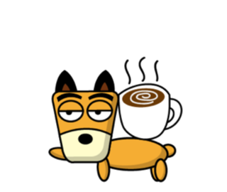 TF-Dog 1 Stickers messages sticker-7