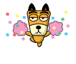 TF-Dog 1 Stickers messages sticker-8