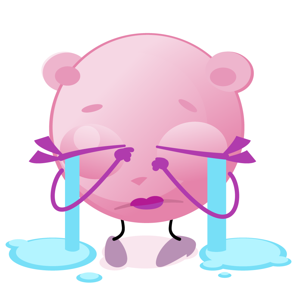 Cutie Pink - emoji stickers messages sticker-11
