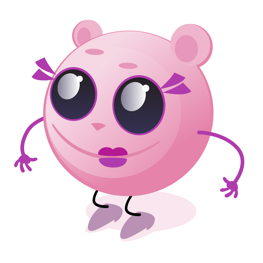 Cutie Pink - emoji stickers messages sticker-0
