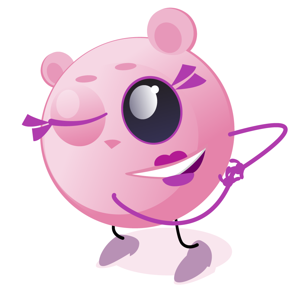 Cutie Pink - emoji stickers messages sticker-3