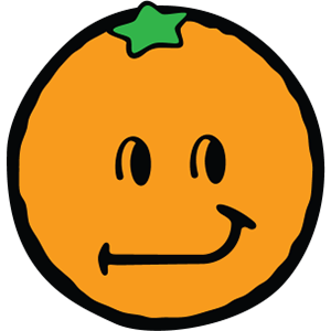 Smiley Orange Pack messages sticker-2