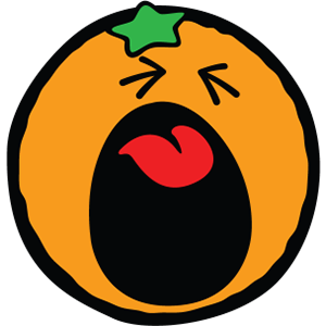 Smiley Orange Pack messages sticker-7