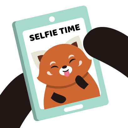 Red Panda Sticker Pack messages sticker-5